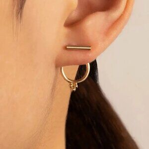 14K gold filled Gold hoop earrings